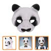 Abaodam Animal Half Face Mask Masquerade Party Cosplay Costume for Women and Men Animal Panda Masks Cosplay Masks Carnival Party Panda Costume Carnival Mask view 2