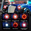 Sakeye RC Drift Car, 1:16 RC Drifting Car Remote Control Car Rechargeable High Speed RC Cars Toys 4WD 2.4GHz Full Scale Blue RC Racing Cars with LED Lights Two Batteries for Boys and Adults view 2