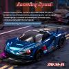 Sakeye RC Drift Car, 1/16 Drifting RC Cars High Speed Fast 4WD Remote Control Car Rechargeable Racing Cars 2.4Ghz with Two Batteries LED Lights Racing for Kids and Adults view 3