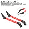 2 Pcs RC Car Drive Shafts,RC Front Rear Drive Shaft CVD for 1/8 4S RC Car Upgrade Parts(Red) view 3