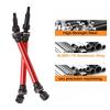 2 Pcs RC Car Drive Shafts,RC Front Rear Drive Shaft CVD for 1/8 4S RC Car Upgrade Parts(Red) view 4