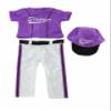 American Fashion World Purple Baseball Outfit for 18-Inch Dolls | Shoes and Accessories Included | Dolls Clothes | Fashions for Dolls for Popular Brands view 4
