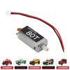 80T RC Brushed Motor, Low Noise 6-7.4V Brushed Motor Replacement 1/24 RC Car Accessory for SCX24 1/24 RGT FTX ECX Crawler Car view 2