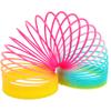The Dreidel Company Plastic Multicolor Coil Spring, Goody Bag Fillers, Party Favor for Kids, 3" Inches (80mm) (20-Pack) view 2