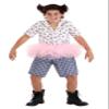 Ace Ventura Pet Detective Kid's Ace Ventura Tutu Costume with Wig, Boys Movie Costume for Halloween and Roleplay X-Large view 1