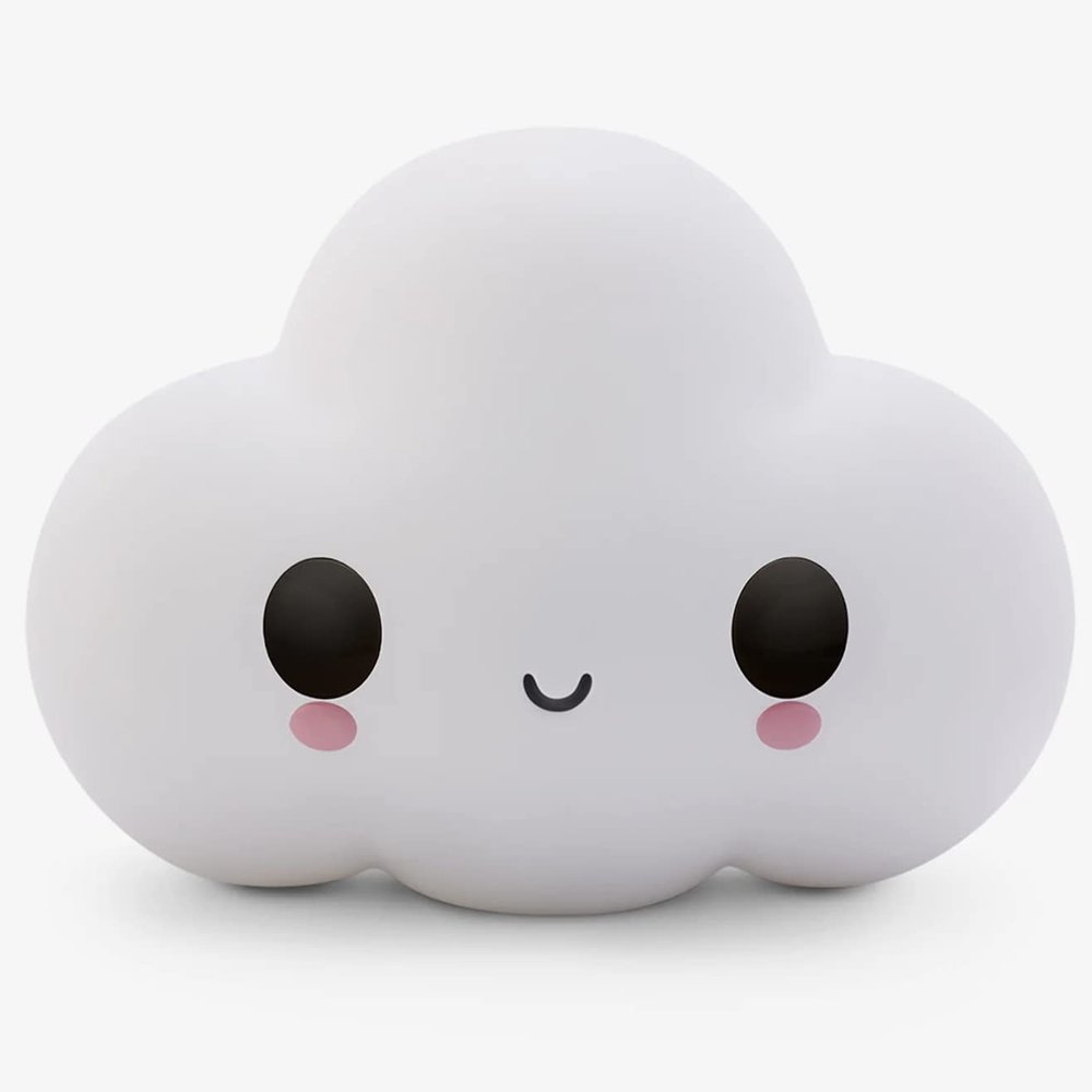 Friends with You Lucky Little Cloud Magic 8 Ball Cloud White