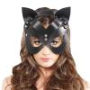 Masquerade Mask Cat Mask Woman Leather Halloween Costume Party Rabbit Bunny Masks Animal Half Face Cosplay Easter Christmas Halloween Party Women Ladies Props Costume Masks view 1