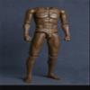 1/6 Scale Male Body, 12inches Flexible Black Skin Male Muscle Fitness Action Figure Body Collection view 2