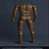 1/6 Scale Male Body, 12inches Flexible Black Skin Male Muscle Fitness Action Figure Body Collection view 4