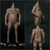 1/6 Scale Male Body, 12inches Male Plump Body Type Flexible Action Figure Doll Collection view 2