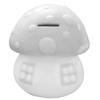 Child to Cherish Ceramic Poppy Mushroom Bank, Gray view 2