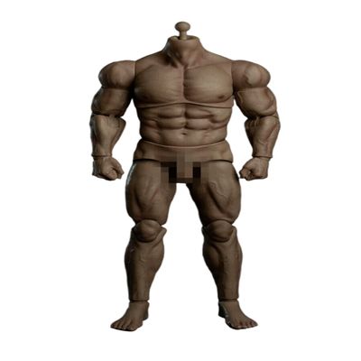 1/6 Scale Male Body, 12inches Male Joint Flexible Muscular Nude Action Figure Body Doll Collection