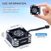 25mm RC Cooling Fan 32000RPM RC Car Fan 8.4V ESC Fan Heat Dissipation for 1/10, 1/8, 1/12 Scale RC Car ESC (Black Silver) view 3