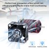 25mm RC Cooling Fan 32000RPM RC Car Fan 8.4V ESC Fan Heat Dissipation for 1/10, 1/8, 1/12 Scale RC Car ESC (Black Silver) view 4