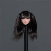 1/6 Scale Female Head Sculpt,Anime Girl Pale Skin Planted Hair Head Carved for 12inch PH TBL JO Action Figure Doll (E) view 1
