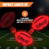 Amoupup Glow in The Dark Sports Gifts - Light Up LED Football with LED Lights and Batteries - Cool Stuff for Teen Boys and Girls view 4