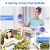 Ciniffo Flying Orb Ball Toy 2025  Light Up Hand Controlled Boomerang Spinner Mini Drone Toy, Hover Cosmic Globe Ball, Cool Christmas & Birthday Gift for Boys Girls Teens Ages 6+ (Blue) view 2