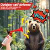 Reusable Air Horn, BANHAO Aluminum Handheld Air Pump Horn Loud Safetyfor Boats Cars Noise Maker 2pcs view 3