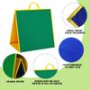 Topwon Felt Board, Folding Flannel Playboard Preschool Toddler Stories Boards, Animal Story Learning Double-Side Stand Flannel Board (Not Including Animal Felt) view 4