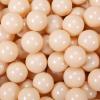 PlayMaty Ball Pit Balls - 2.75inches Plastic Phthalate & BPA Free Balls Crush Proof Stress Balls Swim Pit Fun Toy with Storage Bag for Baby Playhouse Birthday Party DecorationPack of 50 (Nude Color) view 1
