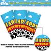 3 Pack Cartoon Story Birthday Party Supplies Cow Pattern Printed Table Cover Blue Sky and White Cloud Tablecloths Cow Birthday Party Decoration for Boy Girl Kid Birthday Party Decor 54 x 108 inch view 2