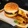 Sewroro Hamburger Model - Realistic Fake Food Prop for Kitchen Decoration Photography and Display Multi-Color Pu Material 3 14X2 75X2 75 Inch view 2