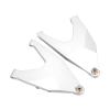 2pcs Front Lower Suspension Arms, CNC Machining RC Swing Arm Pull Rod Link Upgrade Parts for UDR 1/7(Silver), car Model Accessories view 4