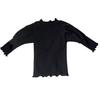 Baby Newborn Infant Girls Boys Spring Autumn Winter Solid Cotton Long Sleeve Tops Love Shirt for (Black, 18-24 Months) view 1