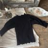Baby Newborn Infant Girls Boys Spring Autumn Winter Solid Cotton Long Sleeve Tops Love Shirt for (Black, 18-24 Months) view 2