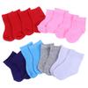 NUOBESTY Doll Accessories 8 Pairs of Doll Socks Mini Sock Baby Clothes Action Figure Accessories for Socks view 1