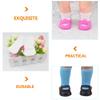 NUOBESTY Doll Accessories 8 Pairs of Doll Socks Mini Sock Baby Clothes Action Figure Accessories for Socks view 2