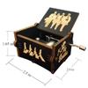 Bolunlun Beatles music box, wooden hand-cranked music box, wooden toys for star fans, gifts for boyfriends and kids, Valentine's Day, birthdays, Halloween and Christmas. (Beatles song) view 3