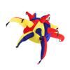 PENINSULA LOVE Mardi Gras Jester Hat Court Clown Plush Costume Hat with Nose for Halloween Carnival Party Cosplay Funny Prop view 4