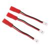 Alomejor 3Pcs JST Connector Adapter MX2.0 to JST Plug Converter 74mm JST Plug Adapter for RGT AXIAL SCX24 1 24 RC Cars view 2