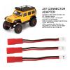 Alomejor 3Pcs JST Connector Adapter MX2.0 to JST Plug Converter 74mm JST Plug Adapter for RGT AXIAL SCX24 1 24 RC Cars view 4