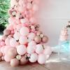 108pcs Balloons 12 Inch Light Pink Ballons Latex Anniversary Balloons for Parties Decoration Wedding Supplies Graduation Decor Baby Shower Festival Decorations thanksgiving Latex Balloons Decor view 3