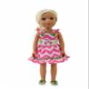 American Fashion World 14.5in Flamingo Sun Dress for 14-Inch Dolls | Premium Quality & Trendy Design | Dolls Clothes | Outfit Fashions for Dolls for Popular Brands view 2