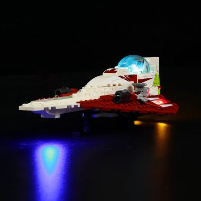 Brick Shine Light kit for Star Wars OBI-Wan Kenobi's Jedi Starfighter 75333 (Model Set is not Included) (Classic)