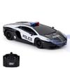 CMJ RC Cars: Lamborghini Aventador LP700-4 - Police Car - 1:24 Scale, Remote Control Radio Vehicle, 2.4 Ghz, LED Headlights, Licensed Model Racing Toy view 1