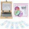 AmScope Super Savings - 40X-1000X Portable LED Monocular Student Microscope with 25-Piece Prepared Slides Set and Tweezers Plus Bonus Handheld Multi-USB Digital Microscope for PC and Android view 3