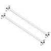 2pcs/Set Metal RC Car Universal Driving Shaft Dog Bone Replacement Fit for HS 18301 18302 18311 18312 1/18 RC Car Accessory (Color : 97mm) view 1