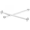 2pcs/Set Metal RC Car Universal Driving Shaft Dog Bone Replacement Fit for HS 18301 18302 18311 18312 1/18 RC Car Accessory (Color : 97mm) view 3