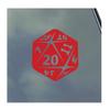 20-Sided Dice Vinyl Sticker Decal Roleplaying Game Role Play RPG Pen and Paper view 1