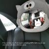 Baby Car Mirror, Cartoon Baby Safety Seat Viewing Mirror Acrylic Car Baby Backseat Rearview Mirror Car Decoration(Owl) view 3