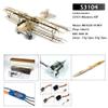 Dancing Wings Hobby Radio Controlled RC Balsawood Airplane Albatross DIII kit + Motor+ESC+Servo+Propller for Adults (S3104) view 2