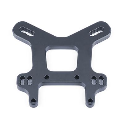 Tekno RC LLC EB/NB48 2.0 Front 7075 CNC Shock Tower- Gun Metal TKR9268B Electric Car/Truck Option Parts