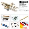 Dancing Wings Hobby Radio Controlled Balsa Albatross DIII KIT+Power Pack+ Covering Film Need to Build for Adults (S3104B) view 2