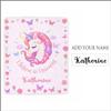 Artsadd Custom Blanket for Baby Boys Girls with Name Unicorn Personalized Blankets for Toddler Fuzzy and Fleece Soft Blanket Birthday Gifts for Kids 60"x80" view 2