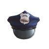 BinaryABC Police Hat Badge Officer Cop Hat - Halloween Cosplay Party Accessory view 1