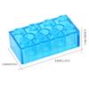 Feleph 320 Pieces Transparent Medium Blue 2x4 Bricks Parts Building kit Creative Play Set Blocks Classic Toy Accessories Compatible with 3001 Major Brands (Trans Medium Blue) view 3